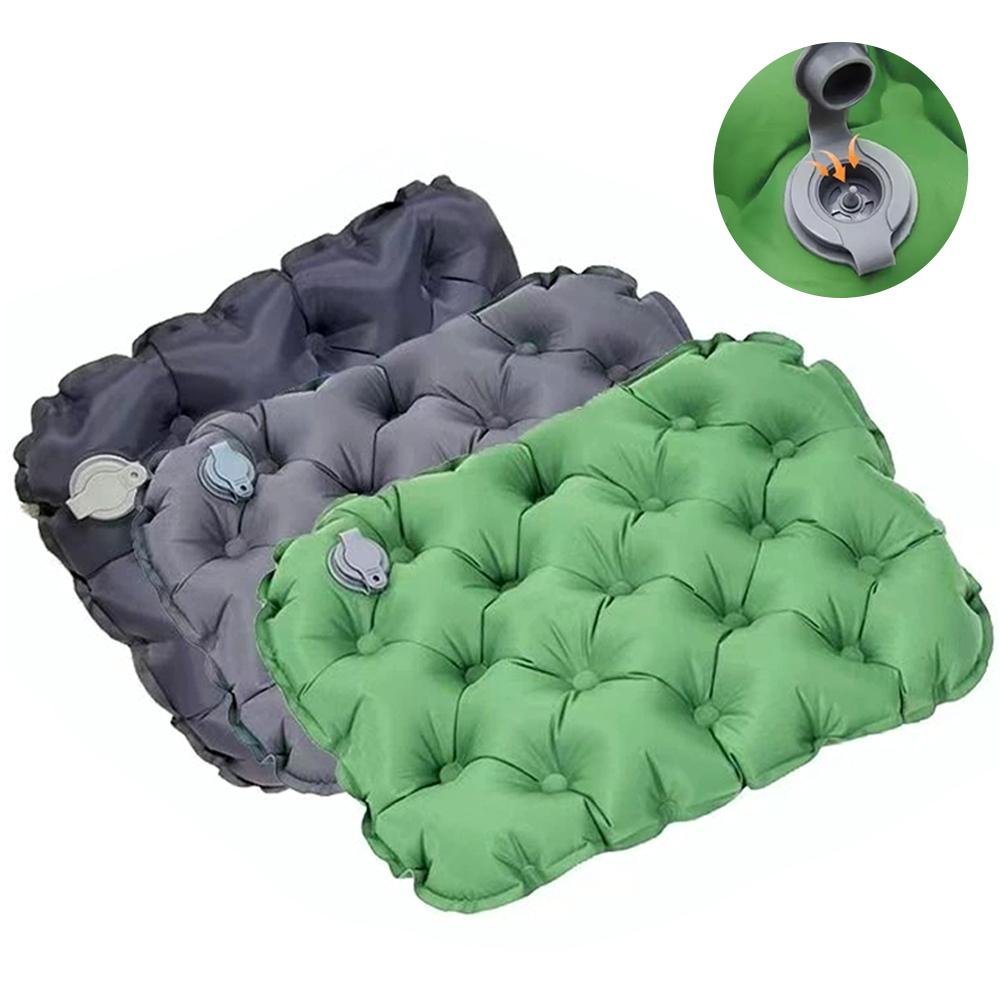 Outdoor Camping Rugs - Cuscino Gonfiabile Portatile per Seduta, Materassino