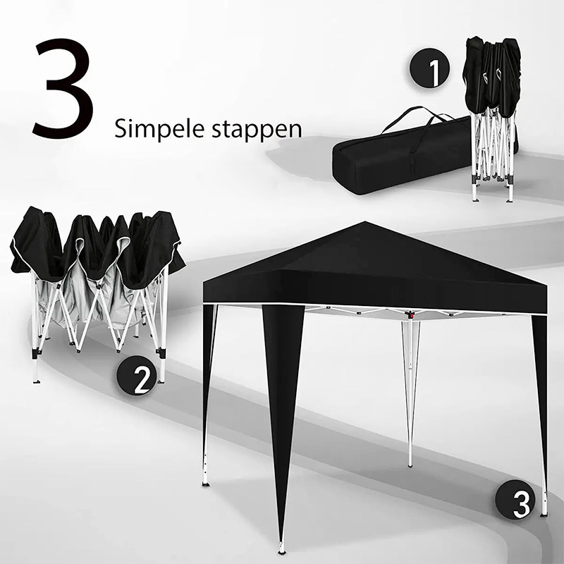 Outdoor Camping Exhibition - Tenda Pieghevole Pop-Up 3x3m a Quattro