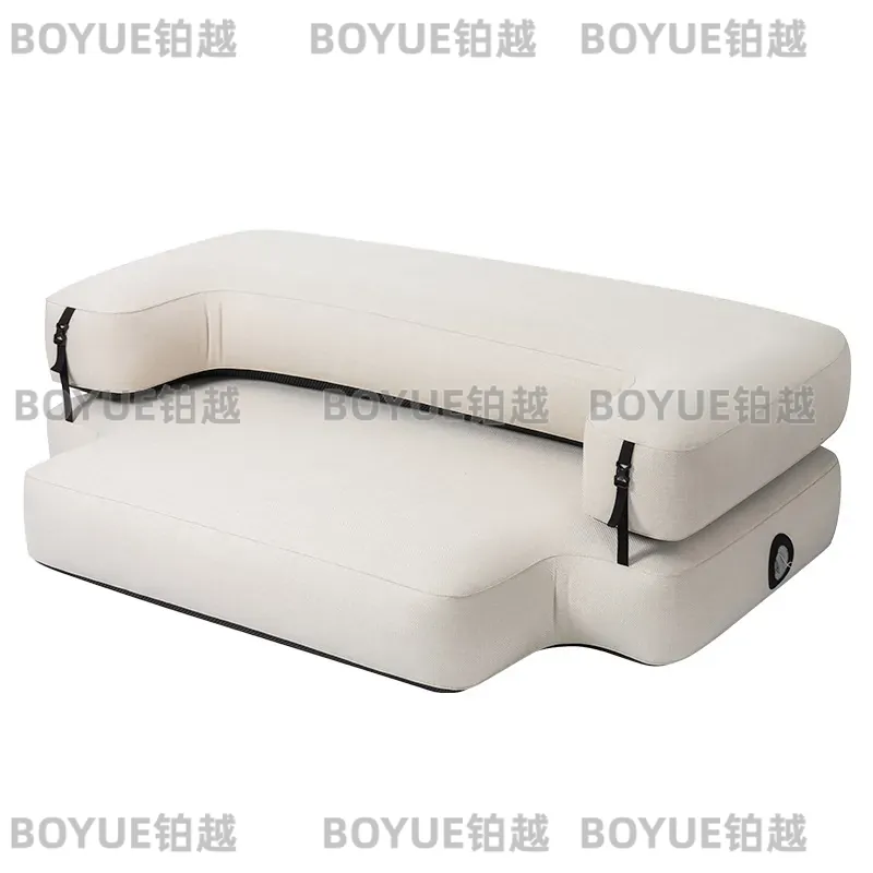 Bed Outdoor Camping - Divano Letto Gonfiabile da Esterno Spazzolato,