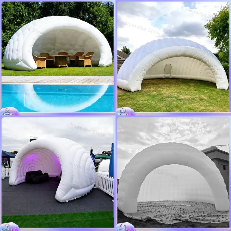 Outdoor Camping Exhibition - Tenda a Cupola Gonfiabile Leggera, Riparo