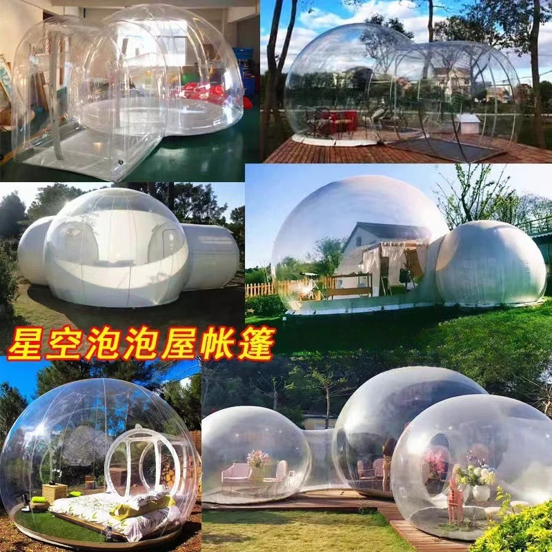 Casa gonfiabile a bolle traspa - Outdoor Camping Exhibition recensione e prezzo