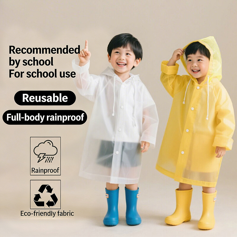Impermeabile Monouso per Bambi - Camping Rain Poncho recensione e prezzo
