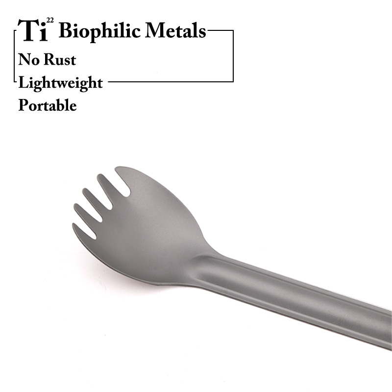 TiTo Cucchiaio Spork in titani - Outdoor Camping Dining Set recensione e prezzo