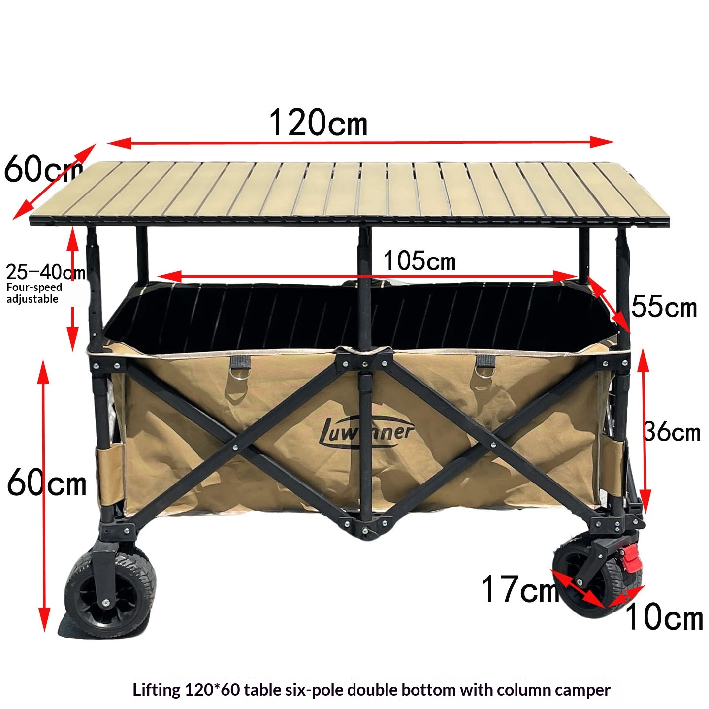 Carrello da Campeggio Pieghevo - Outdoor Camping Usa recensione e prezzo