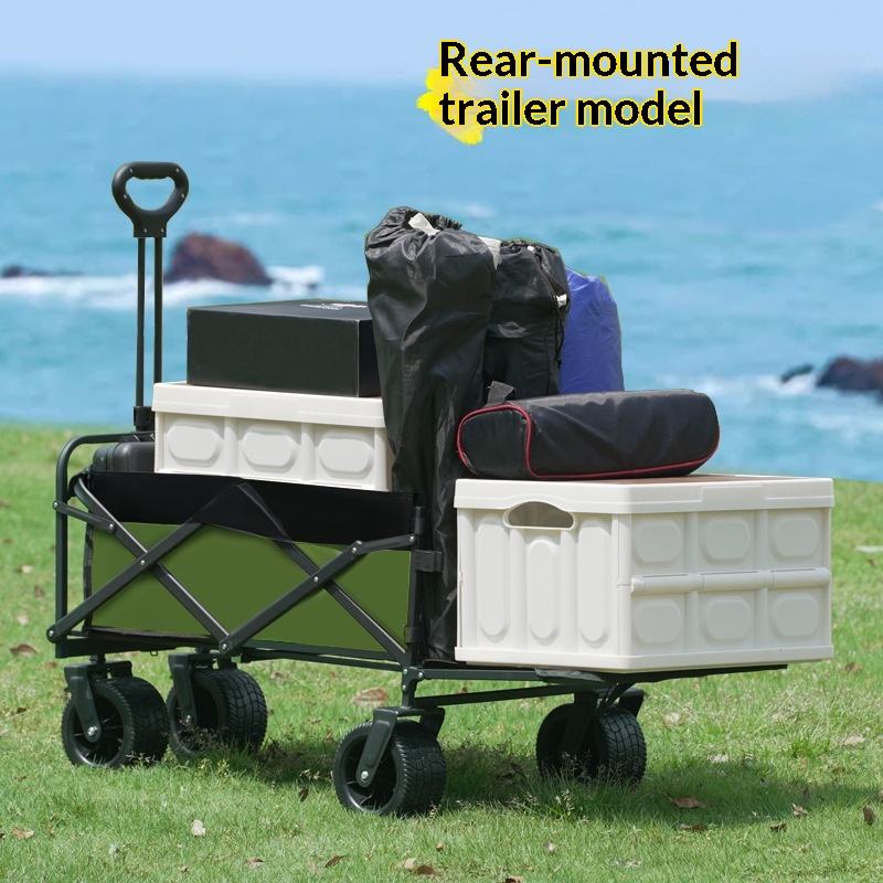 Carrello Pieghevole a Quattro  - Outdoor Camping Trolley recensione e prezzo
