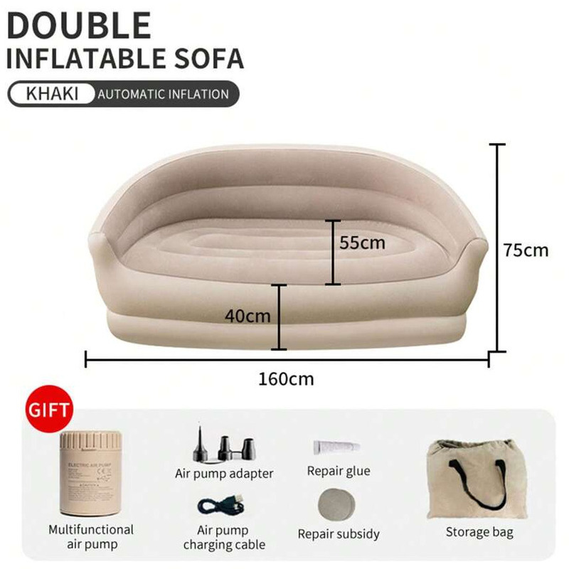 Divano gonfiabile automatico d - Bed Outdoor Camping recensione e prezzo