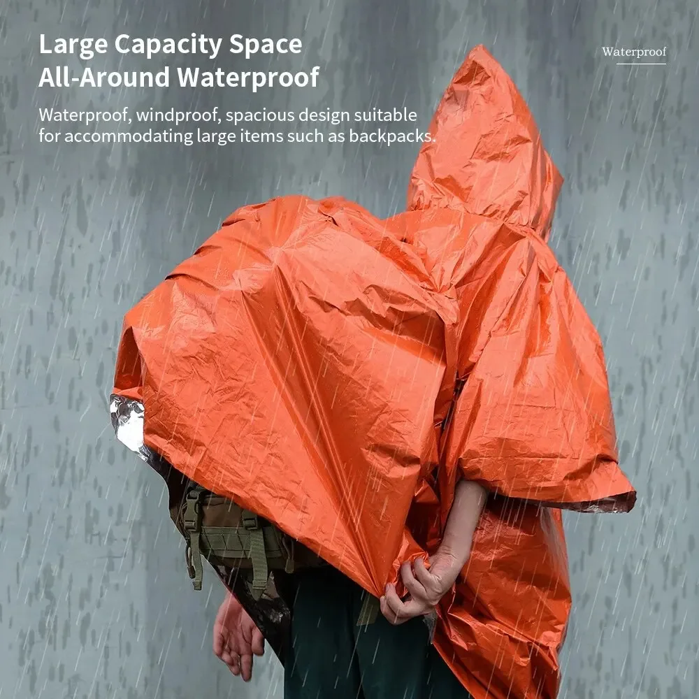 Poncho impermeabile di emergen - Camping Rain Poncho recensione e prezzo