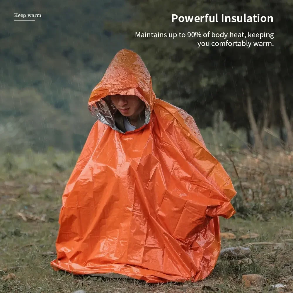 Poncho impermeabile di emergen - Camping Rain Poncho recensione e prezzo