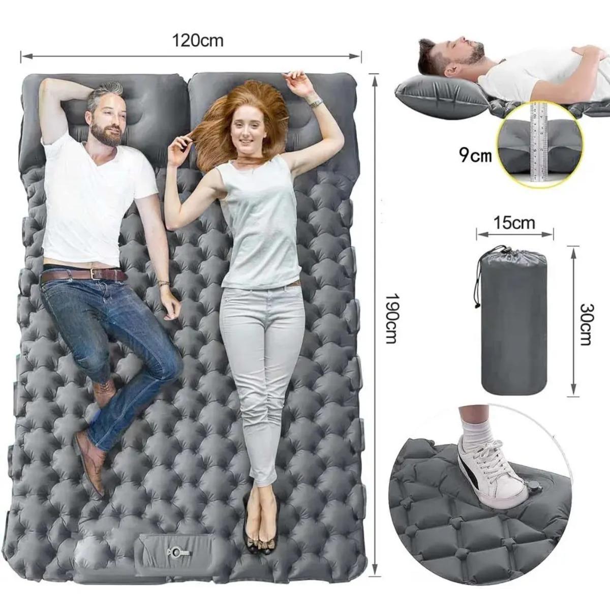 Materasso gonfiabile singolo e - Outdoor Camping Rugs recensione e prezzo