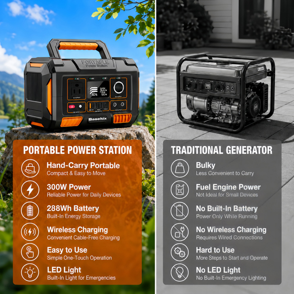 Stazione di alimentazione port - Outdoor Camping Usa recensione e prezzo