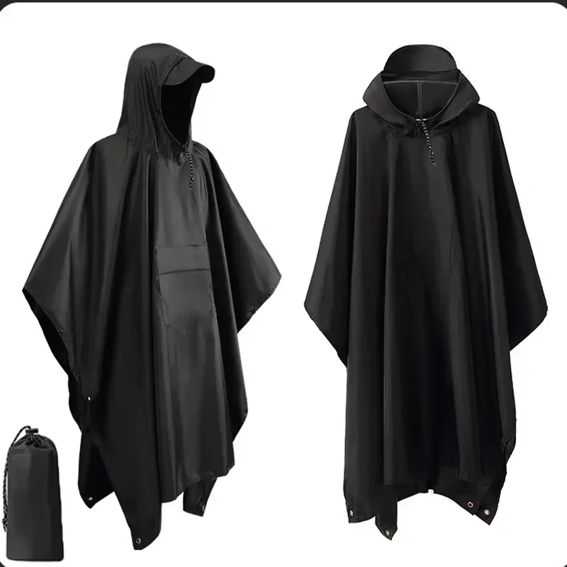 2026 Poncho antipioggia con ca - Camping Rain Poncho recensione e prezzo