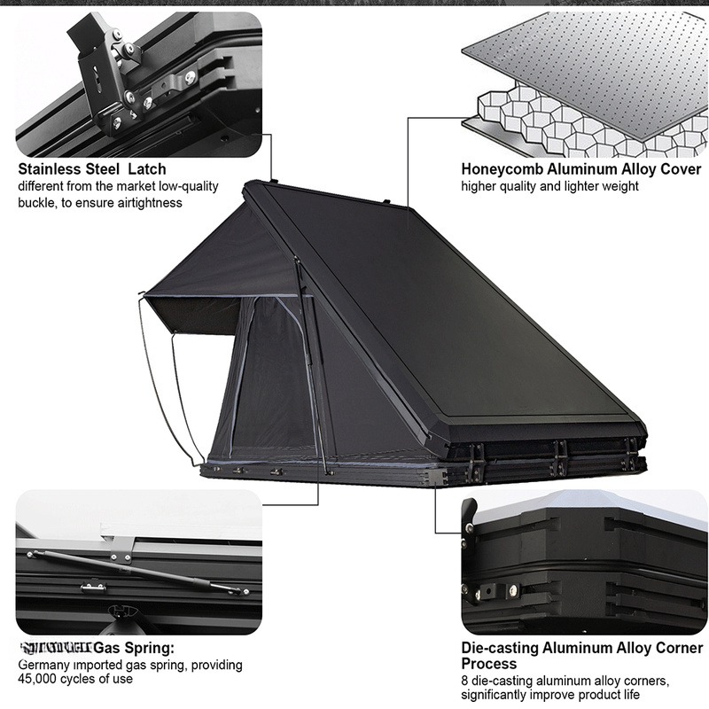 Tenda da Tetto in Alluminio Ri - Outdoor Camping Van Tent recensione e prezzo