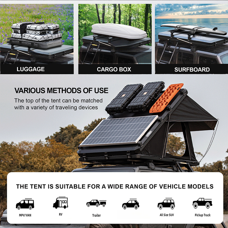 Tenda da Tetto in Alluminio Ri - Outdoor Camping Van Tent recensione e prezzo