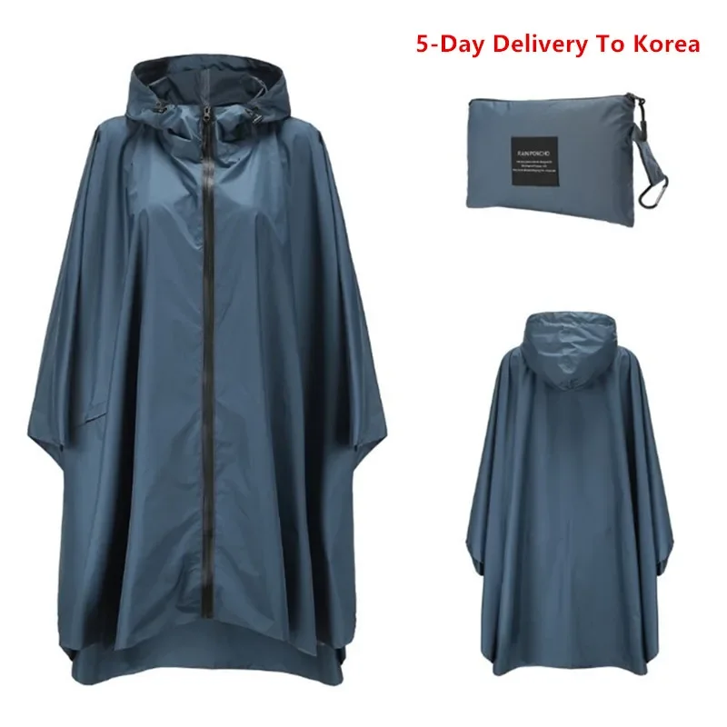 Impermeabile per adulti in nyl - Camping Rain Poncho recensione e prezzo