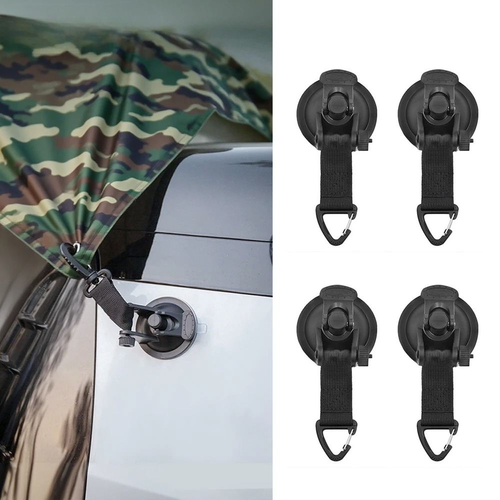 2/4 pz. Ganci di fissaggio a v - Outdoor Camping Van Tent recensione e prezzo