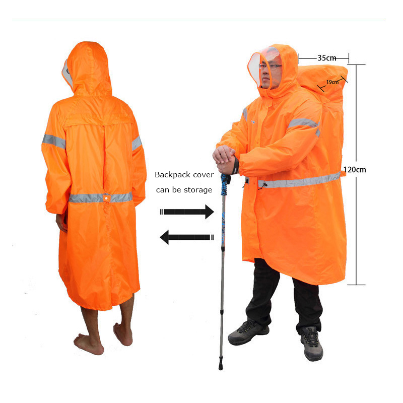 Zaino unisex riflettente per a - Camping Rain Poncho recensione e prezzo
