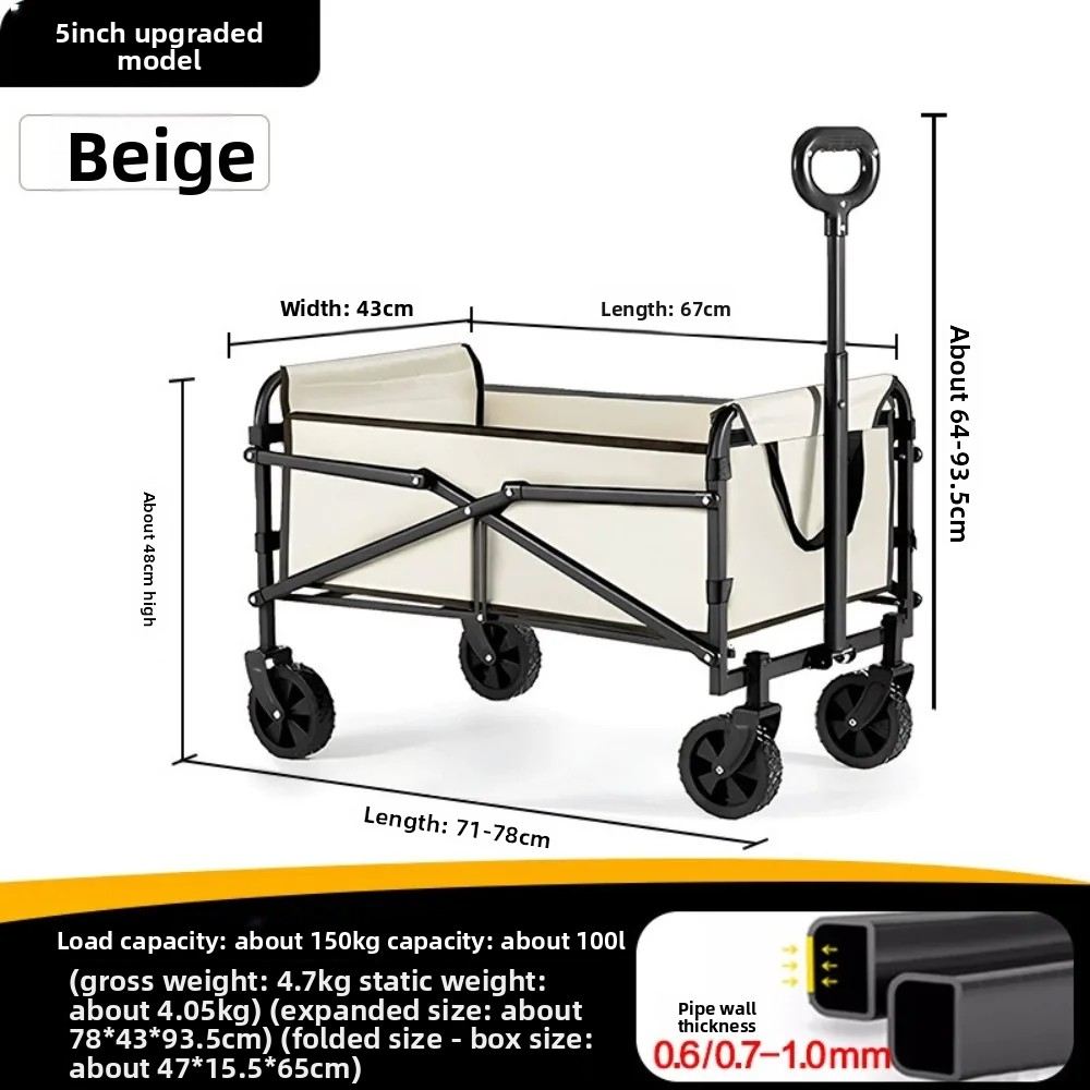 Carrello Pieghevole Leggero pe - Outdoor Camping Trolley recensione e prezzo