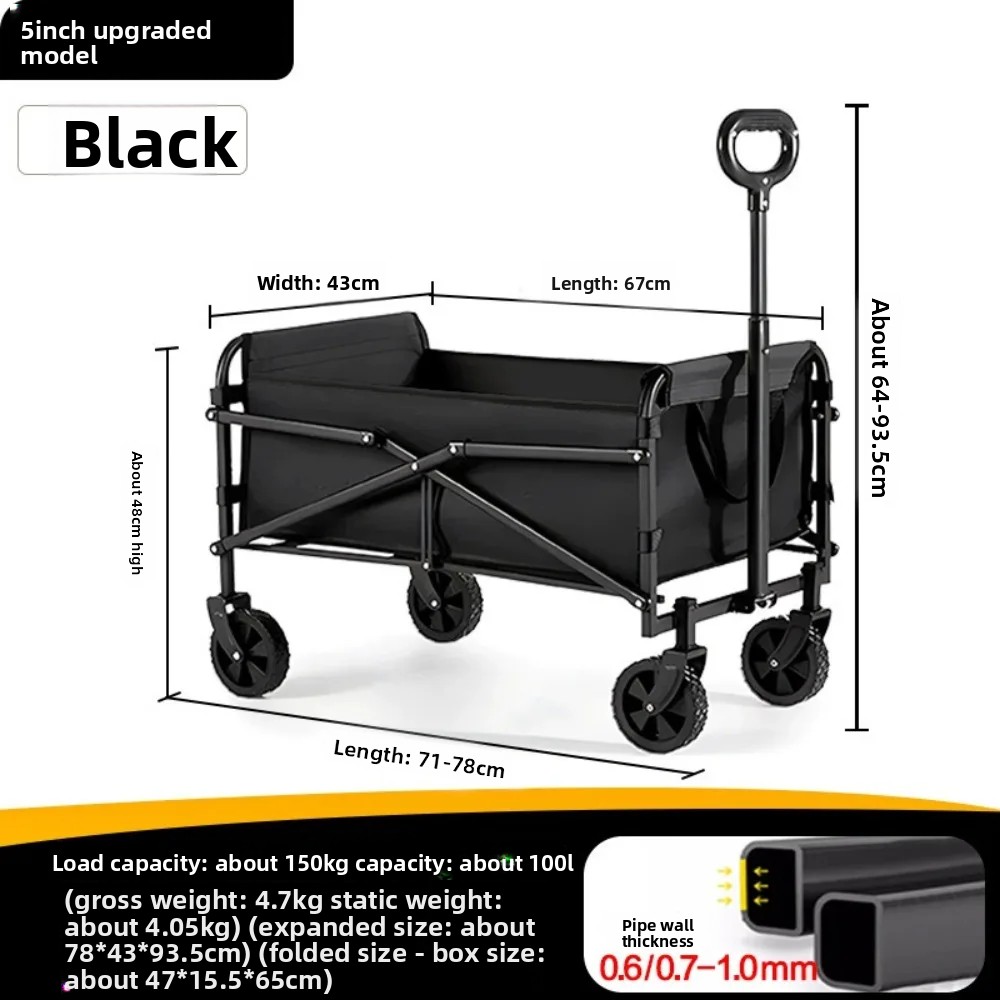 Carrello Pieghevole Leggero pe - Outdoor Camping Trolley recensione e prezzo